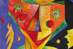 2. Bildnis eines Harlekin (mit Sonne)